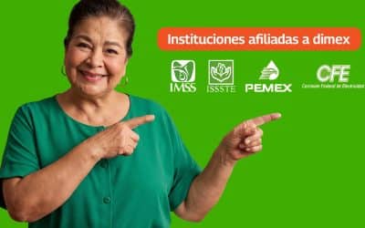 Instituciones gubernamentales a las que dimex está afiliada