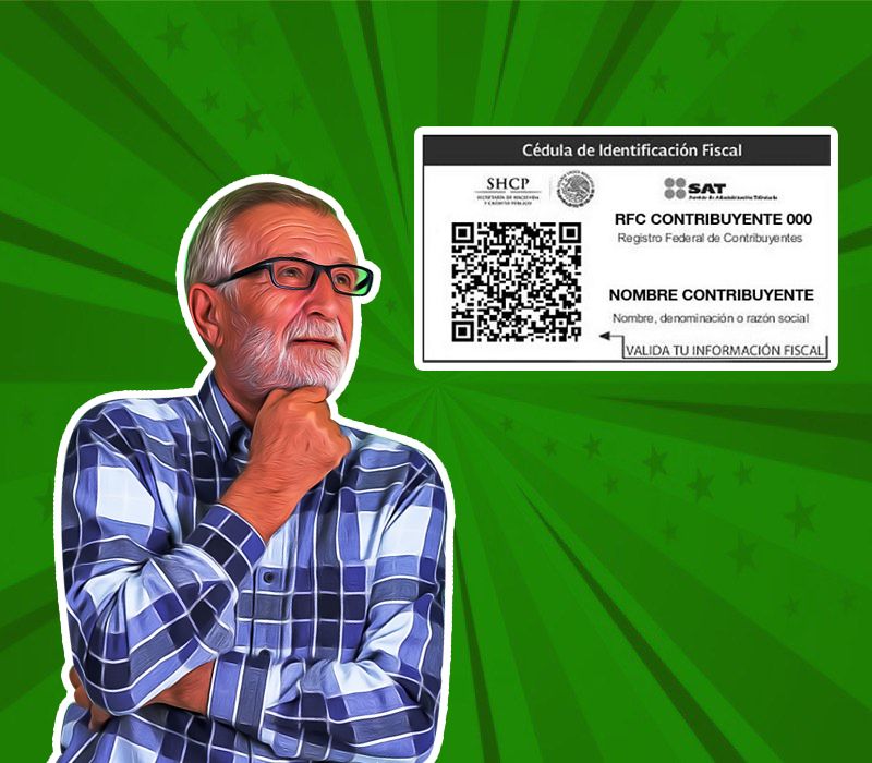 Cédula de identificación fiscal hombre preguntándose qué es la cédula de identificación fiscal