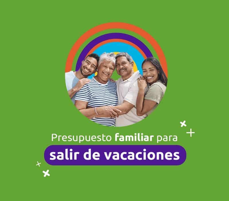 Presupuesto familiar Una familia que tomará vacaciones