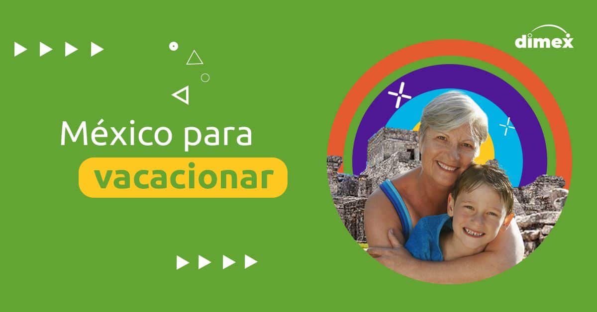 México para vacacionar abuela y nieto en destinos turísticos de México vacacionando