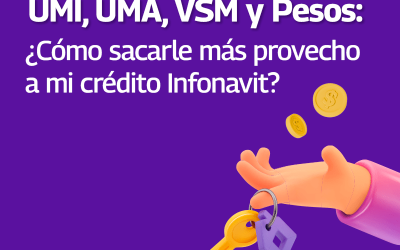 UMI, UMA, VSM y Pesos ¿Cómo sacarle provecho a mi crédito Infonavit?