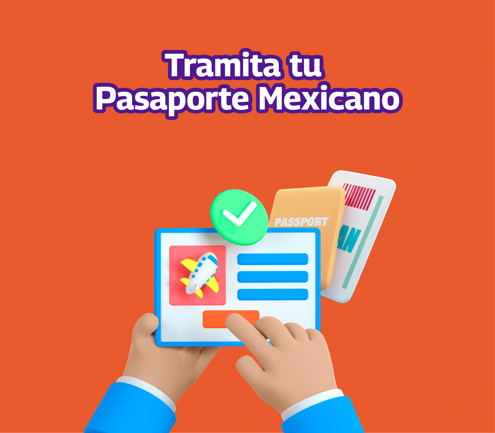trámite pasaporte mexicano