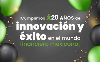 Dimex, ¡cumplimos 20 años en el mundo financiero mexicano!