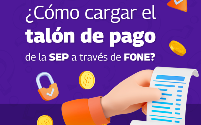 Cómo descargar el talón de pago de la SEP en el portal FONE