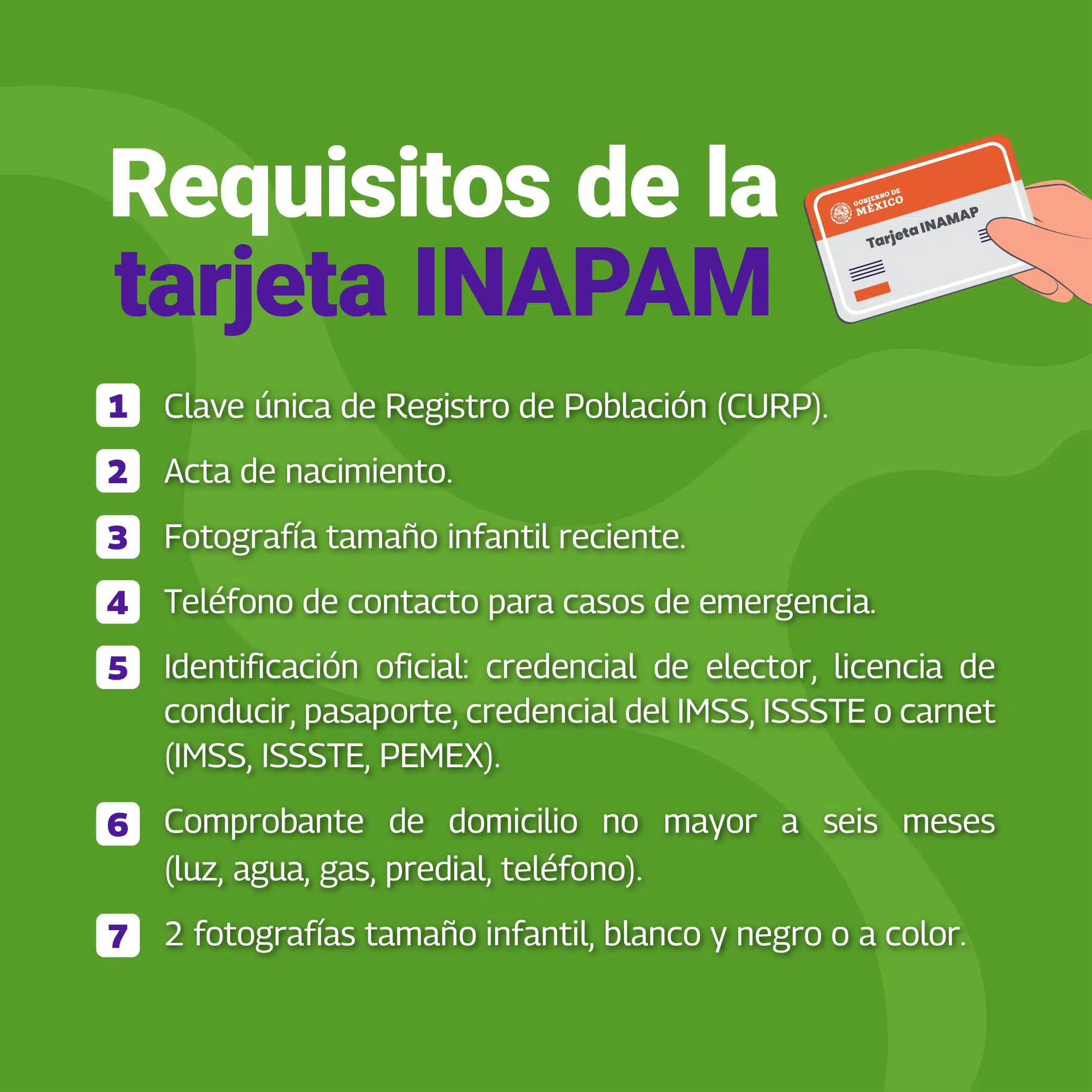 En dimex te decimos cómo tramitar tu tarjeta inapam con sus requisitos y tips. Solo entra a la nota y descúbrelos ya.