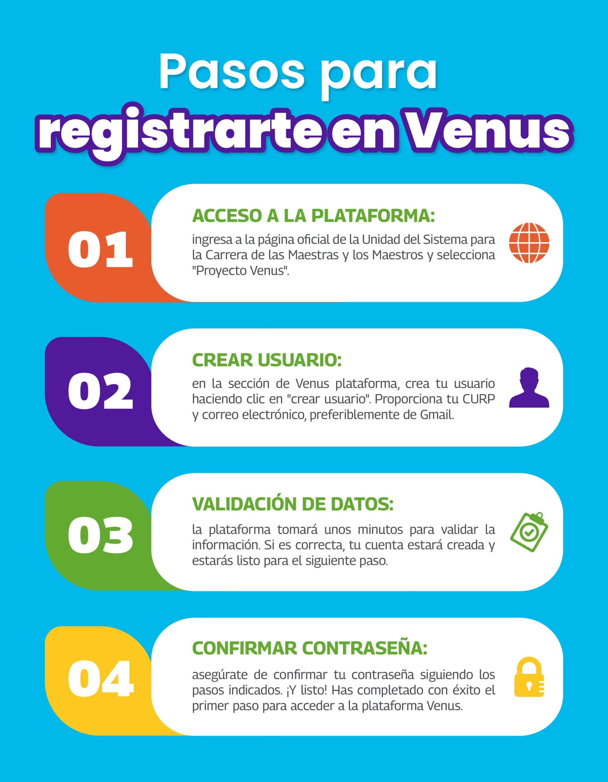 Venus plataforma: la clave para una carrera docente exitosa. Te mostramos cómo registrarte y explorar las ventajas de esta Ventanilla Única.
