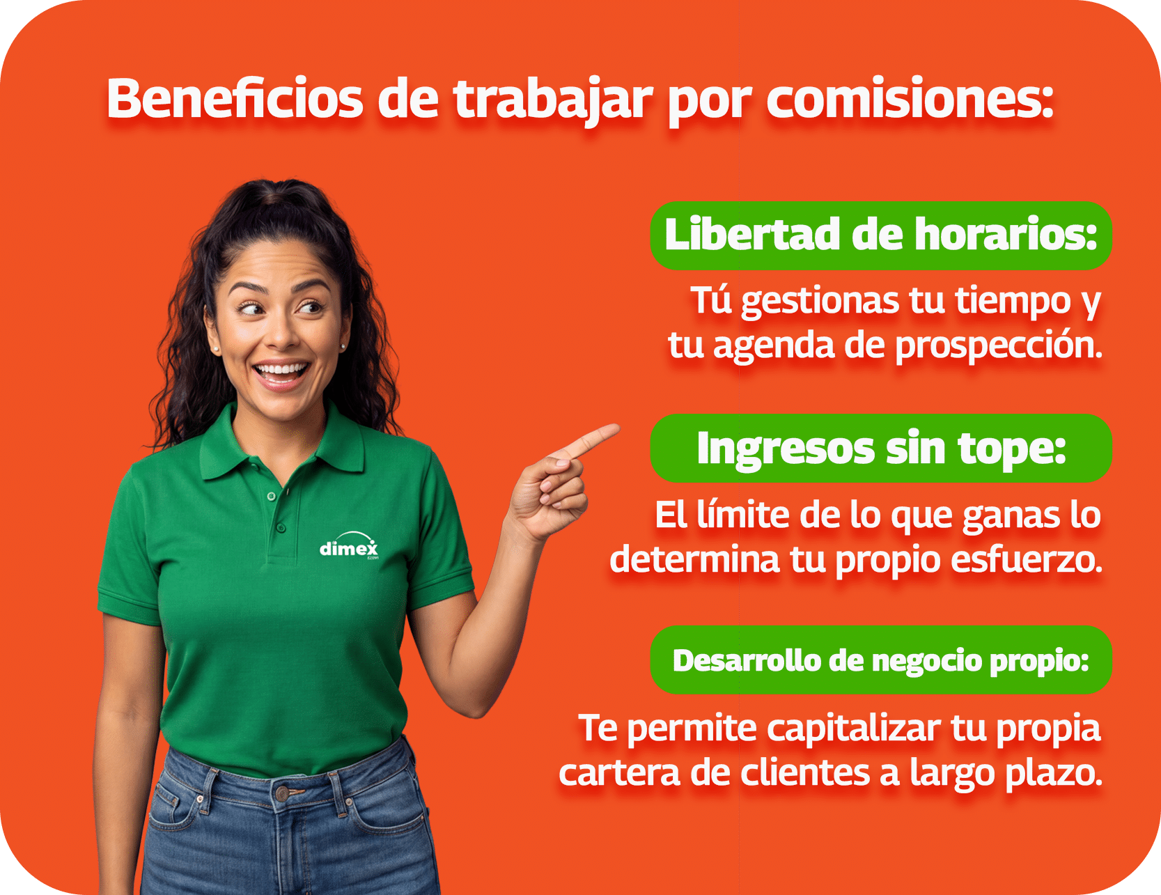 Beneficios de trabajar por comisiones